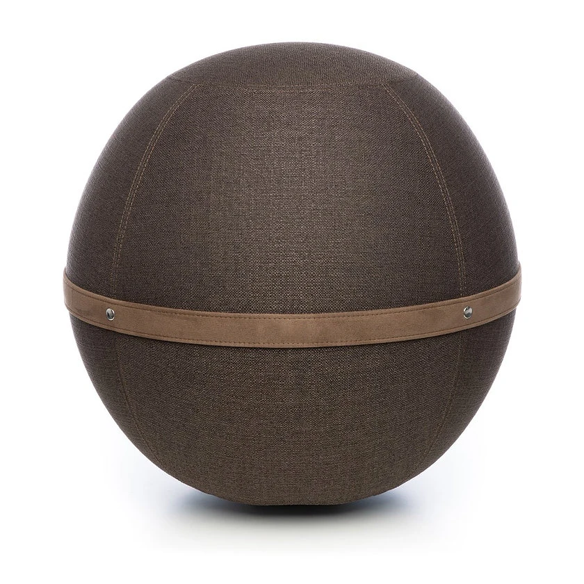 Exercise Ball Stability - ホームピラティス バランス＆安定性エクササイズボール アンチバースト オフィスシッティングボール 布製ヨガボールカバー