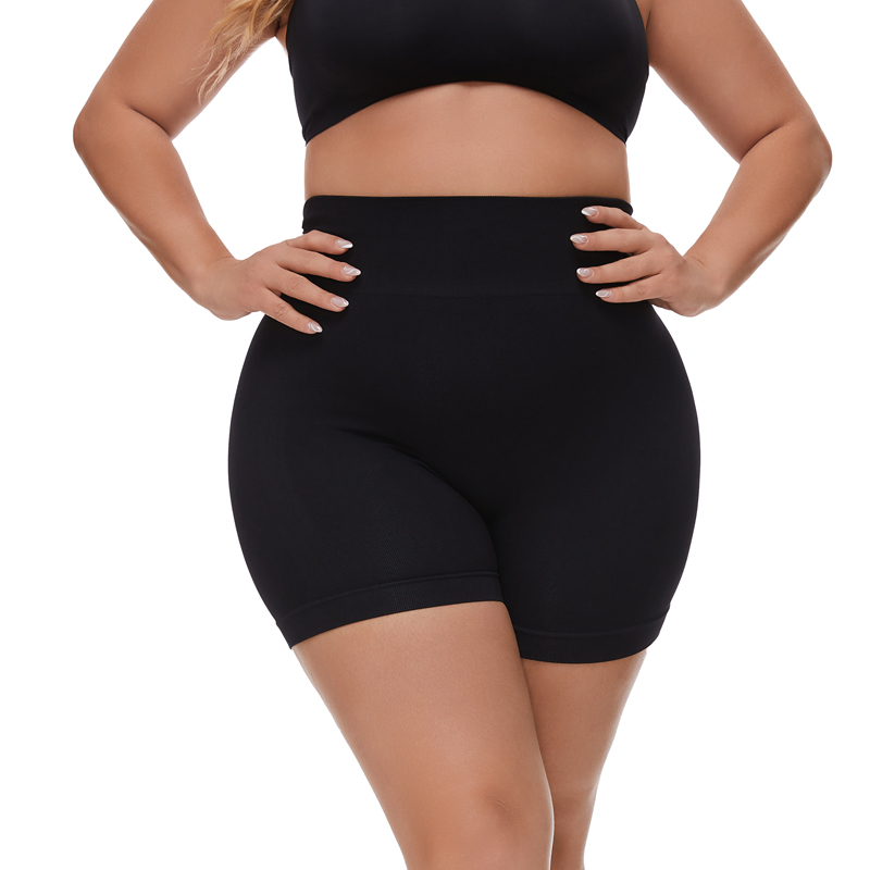 Yoga Fitness Pants - 女性用シームレスシェーピングショーツ、ハイウエスト、安全レギンス、ヨガパンツ、シェーピングパンティー、プラスサイズ
