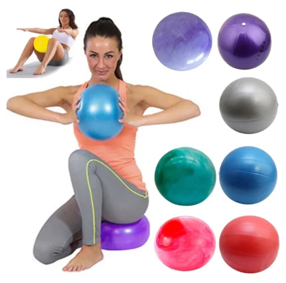 Exercise Ball Stability - 2026年カスタム9インチ丸型PVCジムフィットネスエクササイズボールミニヨガ＆ピラティススタビリティボール（パーソナライズロゴ付き）