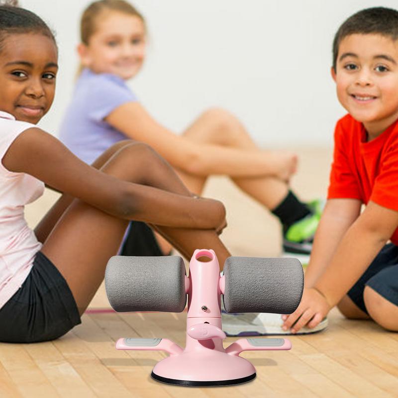 Sit Up Bar Floor - ホームジム、筋力トレーニングマシン、柔らかく快適なトレーニング機器、安定した安全な子供のためのバーに座ってください