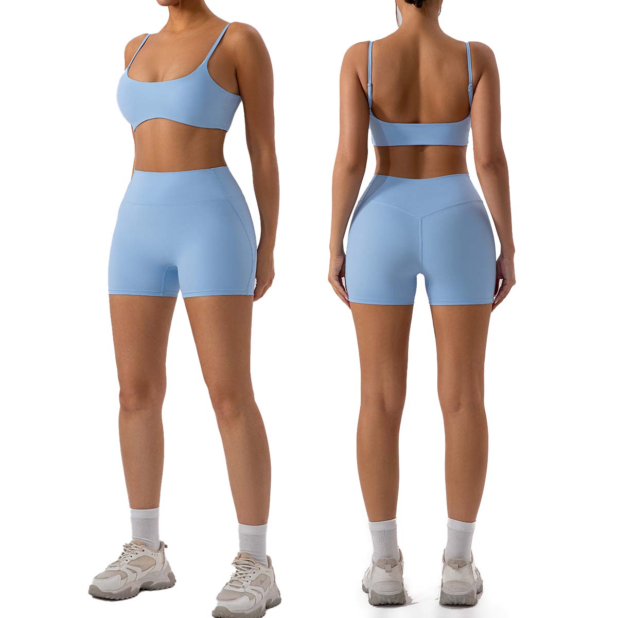 ランニング トレーニング セット 調節可能なショルダー スト - Yoga Fitness Leggings のレビューと価格