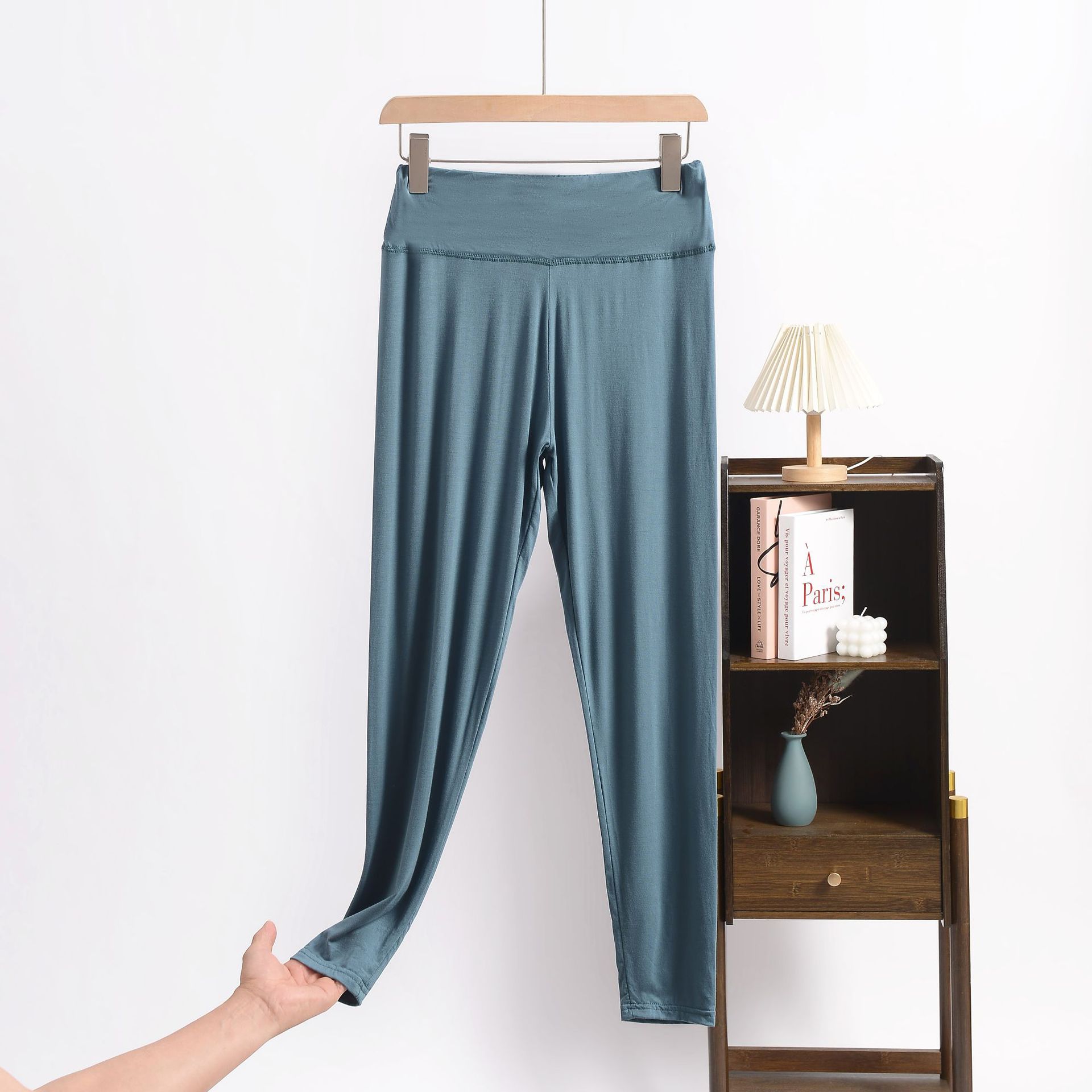 プラスサイズ夏モーダルレギンスハイウエストおなかコントロール - Yoga Fitness Leggings のレビューと価格