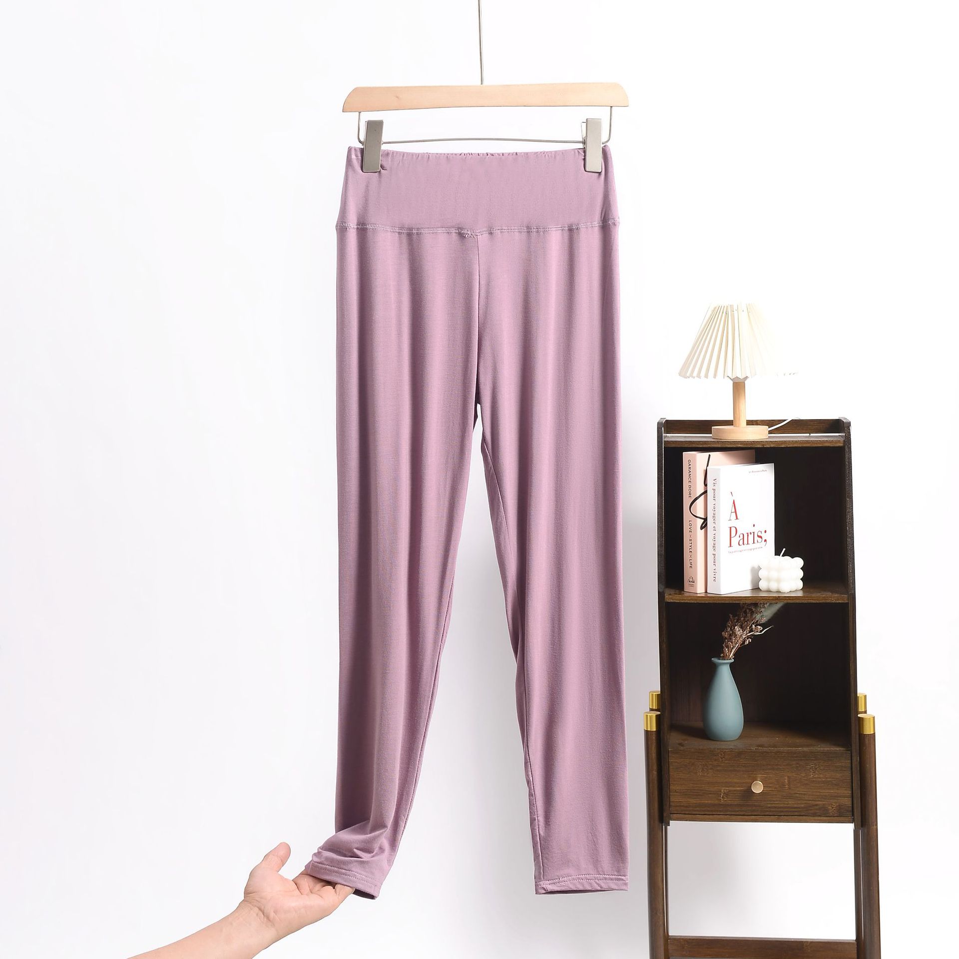 プラスサイズ夏モーダルレギンスハイウエストおなかコントロール - Yoga Fitness Leggings のレビューと価格