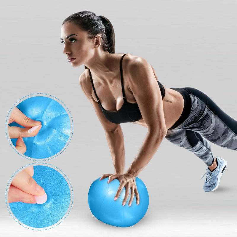 PVCミニエクササイズボール ヨガ ピラティス コア強化と安 - Exercise Ball Stability のレビューと価格