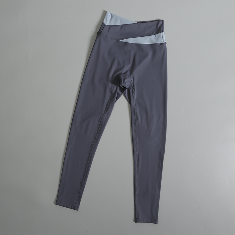 ハイウエストフィットネスパンツ レディース シームレス タイ - Yoga Fitness Pants のレビューと価格