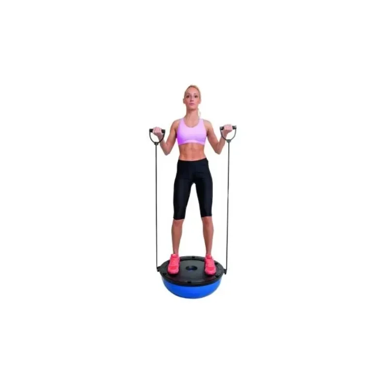 ブルーのハーフピラティス＆ヨガエクササイズボール、ホットセー - Exercise Ball Stability のレビューと価格