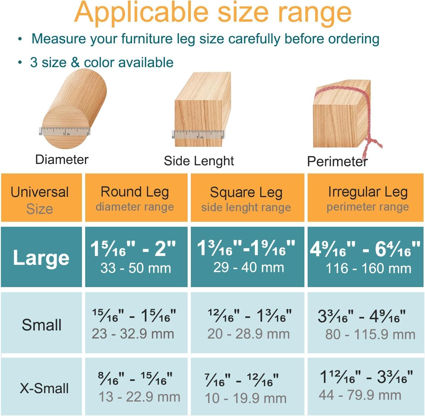 32個入りシリコン製椅子脚フロアプロテクター、バースツール脚 - Sit Up Bar Floor のレビューと価格