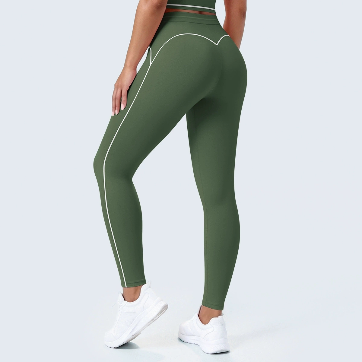 ハイウエストスポーツレギンス女性フィットネスランニングヨガパ - Yoga Fitness Pants のレビューと価格