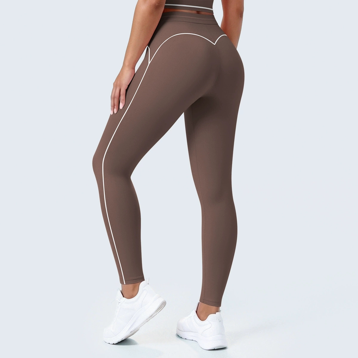 ハイウエストスポーツレギンス女性フィットネスランニングヨガパ - Yoga Fitness Pants のレビューと価格