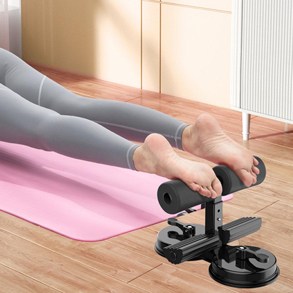 3つの吸盤付きシットアップフロアホルダー、高さ調節可能なシッ - Sit Up Bar Floor のレビューと価格