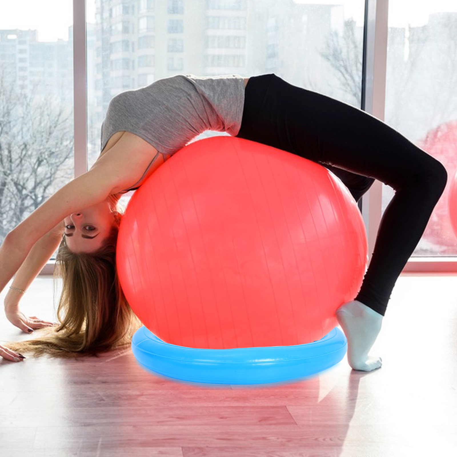 ヨガボールディスプレイスタンド 固定リング安定ベース エクサ - Exercise Ball Stability のレビューと価格