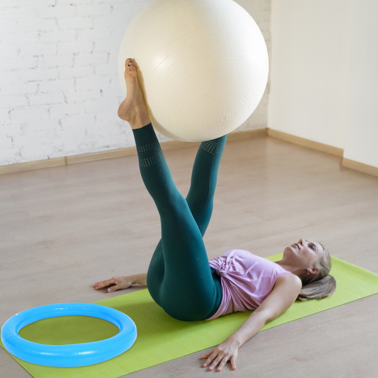 ヨガボールディスプレイスタンド 固定リング安定ベース エクサ - Exercise Ball Stability のレビューと価格