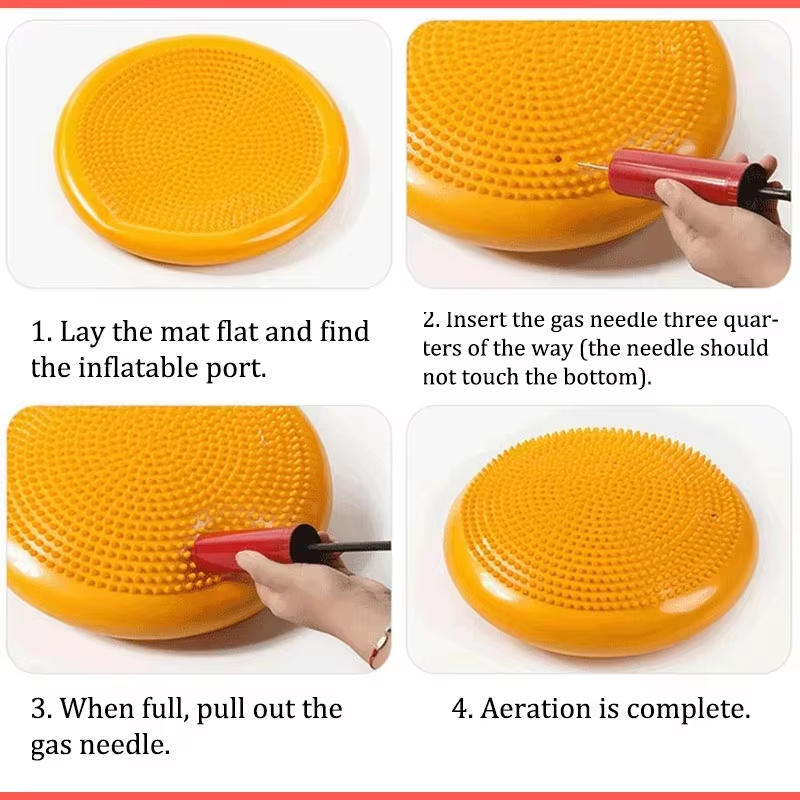 子供用バランスディスククッションマットマッサージパッドヨガボ - Exercise Ball Stability のレビューと価格