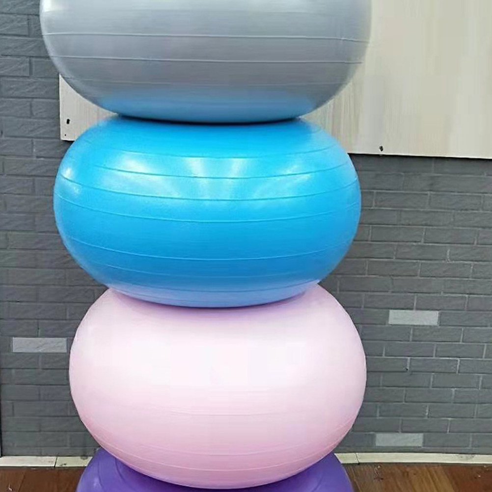 防爆ブルードーナツヨガ補助エクササイズボール フィットネスバ - Exercise Ball Stability のレビューと価格